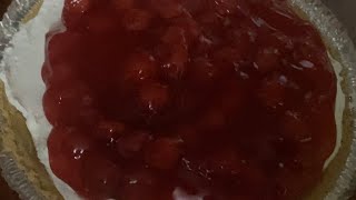 Easy no bake cherry cheesecake [upl. by Brandais]