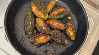 Bharwa Karela recipe l mustard seed karela recipe l viralvideo ytvideo recipe bharwakarelarecipe [upl. by Helve338]