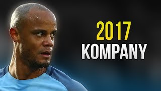 Vincent Kompany  Amazing Defensive Skills  Manchester City  2017 [upl. by Aynad]