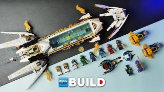 LEGO Speed Build Ninjago 71756 Hydro Bounty  LEGO Ninjago 2021  Beat Build  ASMR [upl. by Hogen787]