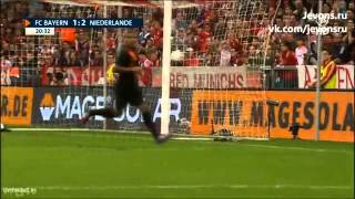 Bayern Munich 32 netherland Nederland Holland All Goals gomez robben [upl. by Sorcim]