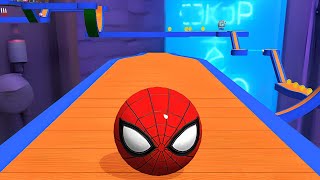 Sky Rolling Ball 3D Gameplay Speedrun Max All Levels 171 [upl. by Hephzibah811]