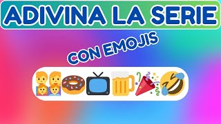 Adivina la Serie con Emojis 🍿🎬🛋️🎥 adivinalaserie [upl. by Norvil]