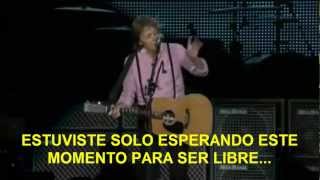 Paul McCartney Blackbird ZocaloMex Subtitulada Español [upl. by Wehtta828]