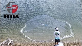 How To Throw A Cast Net  The Best And Easiest Method  Step by Step Tutorial [upl. by Annaer327]