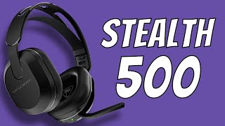 BUDGET WIRELESS GAMING HEADSET  Turtle Beach Stealth 500 Review [upl. by Elletnuahc]