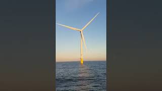 POWER ON ⚡ Vineyard Wind 1 the first commercial offshore wind farm in the USA is out and running [upl. by Ylrehs]