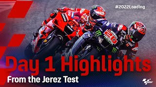 Day 1 of the Jerez Test Highlights [upl. by Troy]