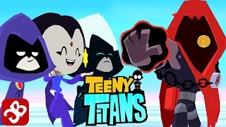 Teeny Titans  Raven VS The Hooded Hood  iOS  Android  Gameplay Video [upl. by Aliuqahs846]