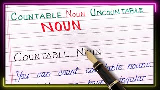 What are countable noun and uncountable nouns  Definition of countable and uncountable nouns [upl. by Haden]