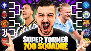 HO CREATO UN SUPER TORNEO CON TUTTE LE 700 SQUADRE DI FC 24 [upl. by Agnew]