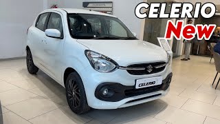 New CELERIO 2024 Updated ZXI Plus  Maruti Suzuki CELERIO ZXI Top Model White Colour Review [upl. by Whitver108]