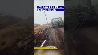 BMP2 Attempts to Escape But Drone Hits Rear [upl. by Bower649]