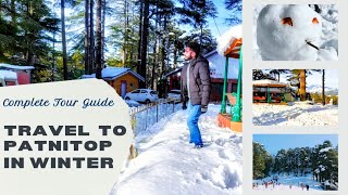 Best Time to Visit Patnitop For Snowfall  Patnitop Hill Station  Patnitop Tour Guide [upl. by Curnin836]