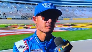 Kyle Larson Interview After Battling Adversity in The Race [upl. by Eelana976]