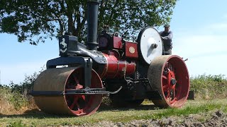 Steam Powered Road Roller  Road Drum  Fully Restored Aveling amp Porter Steam Construction Machine [upl. by Boff]