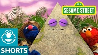 Sesame Street Grover and Elmo Find a Pyramid [upl. by Inavoy]