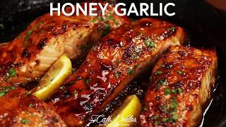 Browned Butter Honey Garlic Salmon [upl. by Schouten]