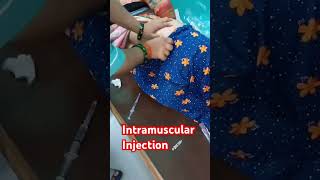 Intramuscular injection video shorts ternding trendingshorts injection shortfeed iminjection [upl. by Reidid]