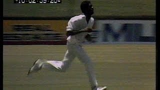 Very fast bowling  Michael Holding at Brisbane 1979 [upl. by Atalee]