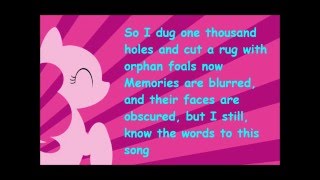 Pinkie Pie  Gypsy Bard SongLyrics [upl. by Einnek719]