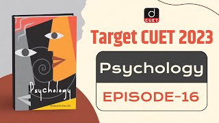 Target CUET 2023  Psychology  MCQ Test  Episode  16  Drishti CUET English [upl. by Etteloc]