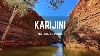 KARIJINI amp MILLSTREAM NATIONAL PARK  Kermits Pool Handrail Pool Fern Pool Fortescue Falls [upl. by Jarl]