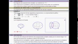 Proposiciones Lógicas Compuestas y sus Conjuntos [upl. by Kramlich]