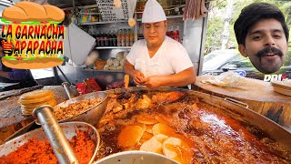 Este es EL VERDADERO TACO CHILANGO  La garnacha que apapacha [upl. by Doble]