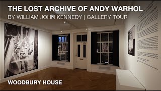 The Lost Archive of Andy Warhol by William John Kennedy  Gallery Tour [upl. by Natsuj]