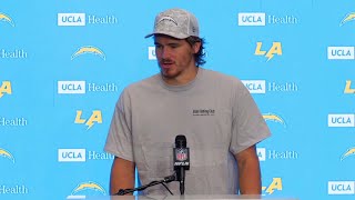 Justin Herbert Postgame Press Conference vs Titans  LA Chargers [upl. by Mandell]