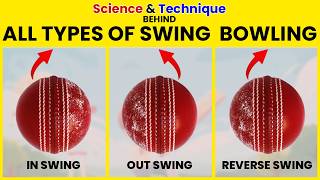 SCIENCE amp TECHNIQUE behind Swing Bowling  In Swing Out Swing Reverse Swing  Bowling Tips [upl. by Alemac]