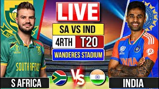 india vs south Africa 4rtt T20 Match  Score card and Commentary  ind vs Sa [upl. by Oaht536]