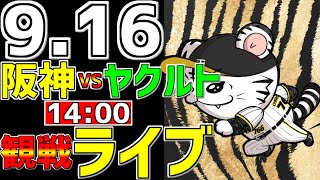 【 阪神公式戦LIVE 】 916 阪神タイガース 対 東京ヤクルトスワローズ プロ野球一球実況で一緒にみんなで応援ライブ 全試合無料ライブ配信 阪神ライブ ＃とらほー ライブ 大竹耕太郎 [upl. by Obediah]