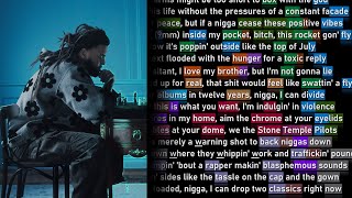 J Cole on quot 7 Minute Drill quot Rhyme Scheme  J Cole just responded to Kendrick Lamars Diss [upl. by Rahel]