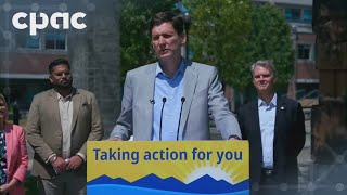 BC premier highlights skills training grant for postsecondary students – July 24 2024 [upl. by Kenway]