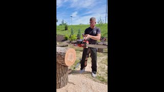 Generates 70cc Gas Power Now Available M18 FUEL™ 20quot Dual Battery Chainsaw 🎥 rrbuildings [upl. by Anilas]