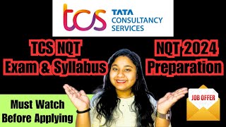 TCS NQT 2024  Exam pattern and syllabus TCS NQT preparation [upl. by Shedd]