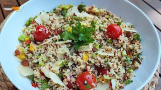 MEILLEURS SALADE DE QUINOA  Salade dété Recette facile [upl. by Eltsryk300]