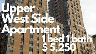 New York City Apartments W 87th St amp Broadway 1 bed 1 bath  5350 [upl. by Erdda]