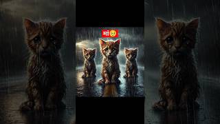 The Bad Man and the Little Cats🥺😱catsoftiktok cat cute aiart ai poorcat catlover fyp [upl. by Ardme]