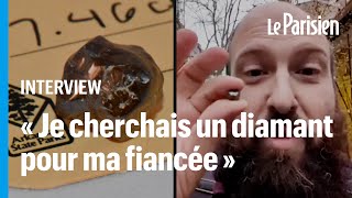 « Une histoire à peine croyable »  ce Français trouve un diamant rare de 7 carats aux ÉtatsUnis [upl. by Riley]