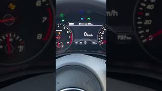 Kia Stinger GT 2021 33T V6 370HP AWD 8AT acceleration  top speed [upl. by Stoat613]