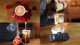 Wacaco Presents Barista Drinks Rose Latte [upl. by Ramas]