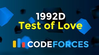 1992D  Test of Love  Codeforces Round 957 Div 3  DP  Greedy  Codeatic [upl. by Ludewig]