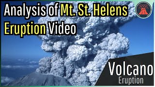 Mount St Helenss Eruption Video Footage Analyzed [upl. by Bodkin506]