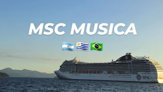 Viaje en Crucero MSC Musica [upl. by Ylliw]