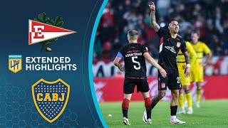 Estudiantes vs Boca Juniors Extended Highlights  Argentina LPF  CBS Sports Golazo [upl. by Esened360]