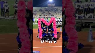 🩷💙🖤 cheer cheerleading highschool pompom [upl. by Alakam600]