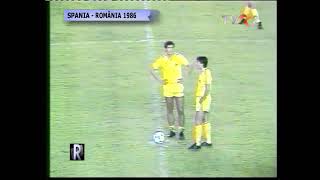 1986 Spain v Romania  Highlights UEFA Euro 1988 qualifying [upl. by Jen]